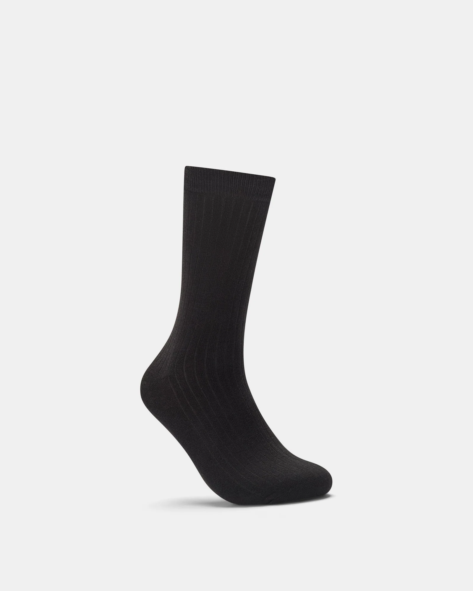 3pk Crew Sock (M) Black Multi - Image 5
