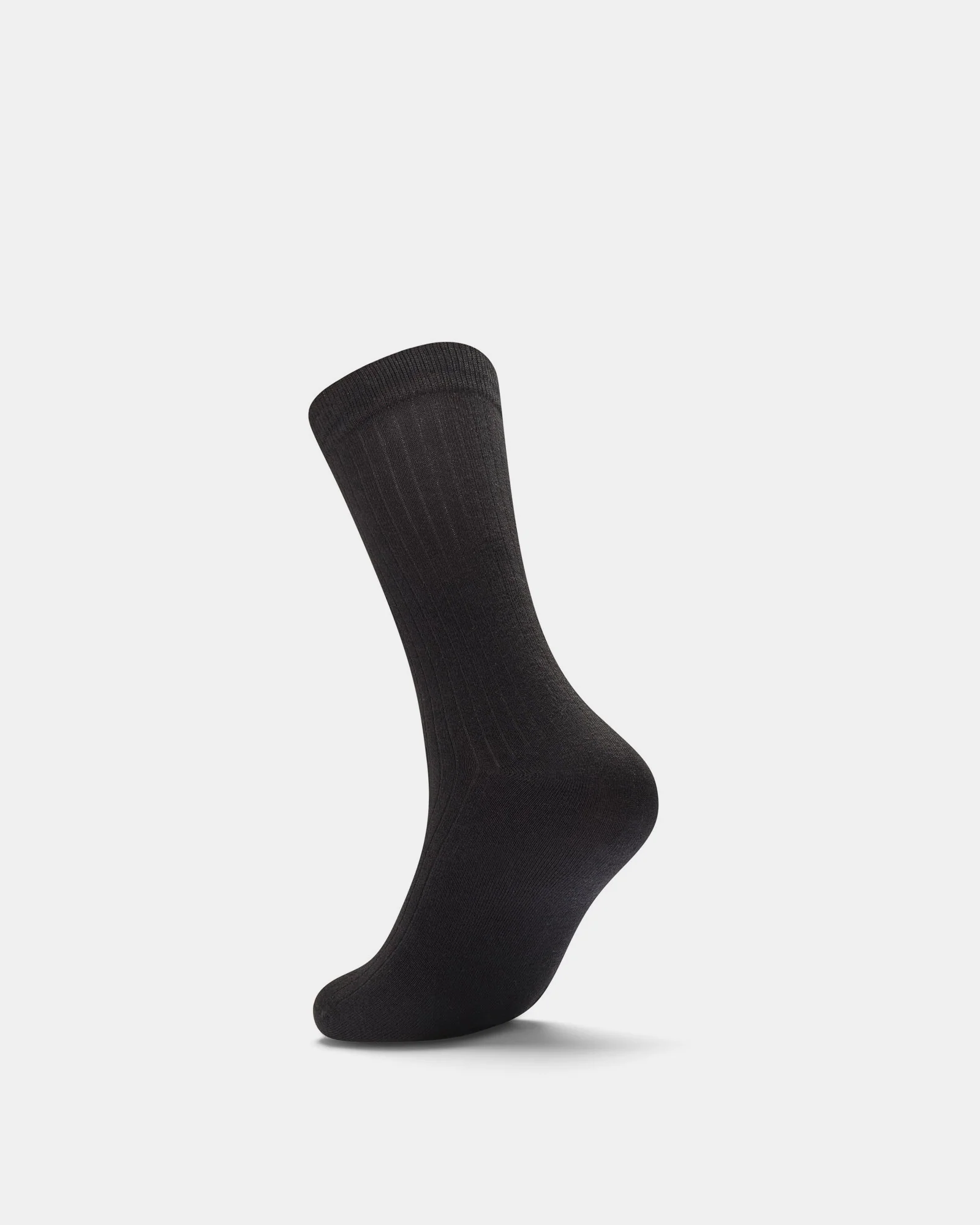 3pk Crew Sock (M) Black Multi - Image 6