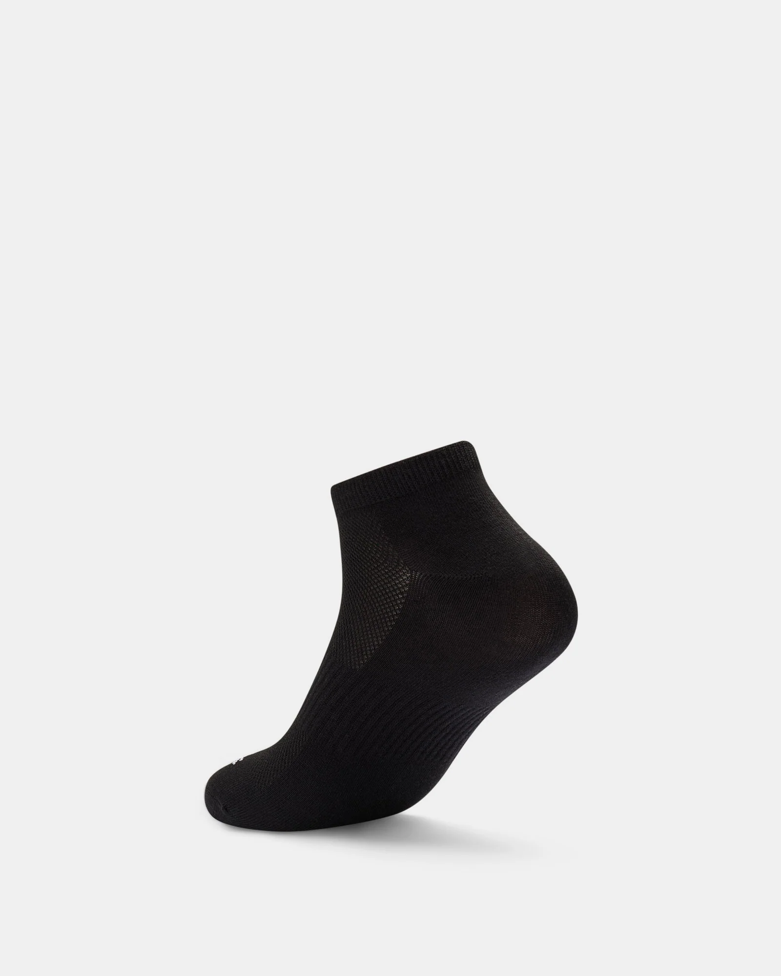 3pk Sport Ankle Sock (M) Black - Image 3