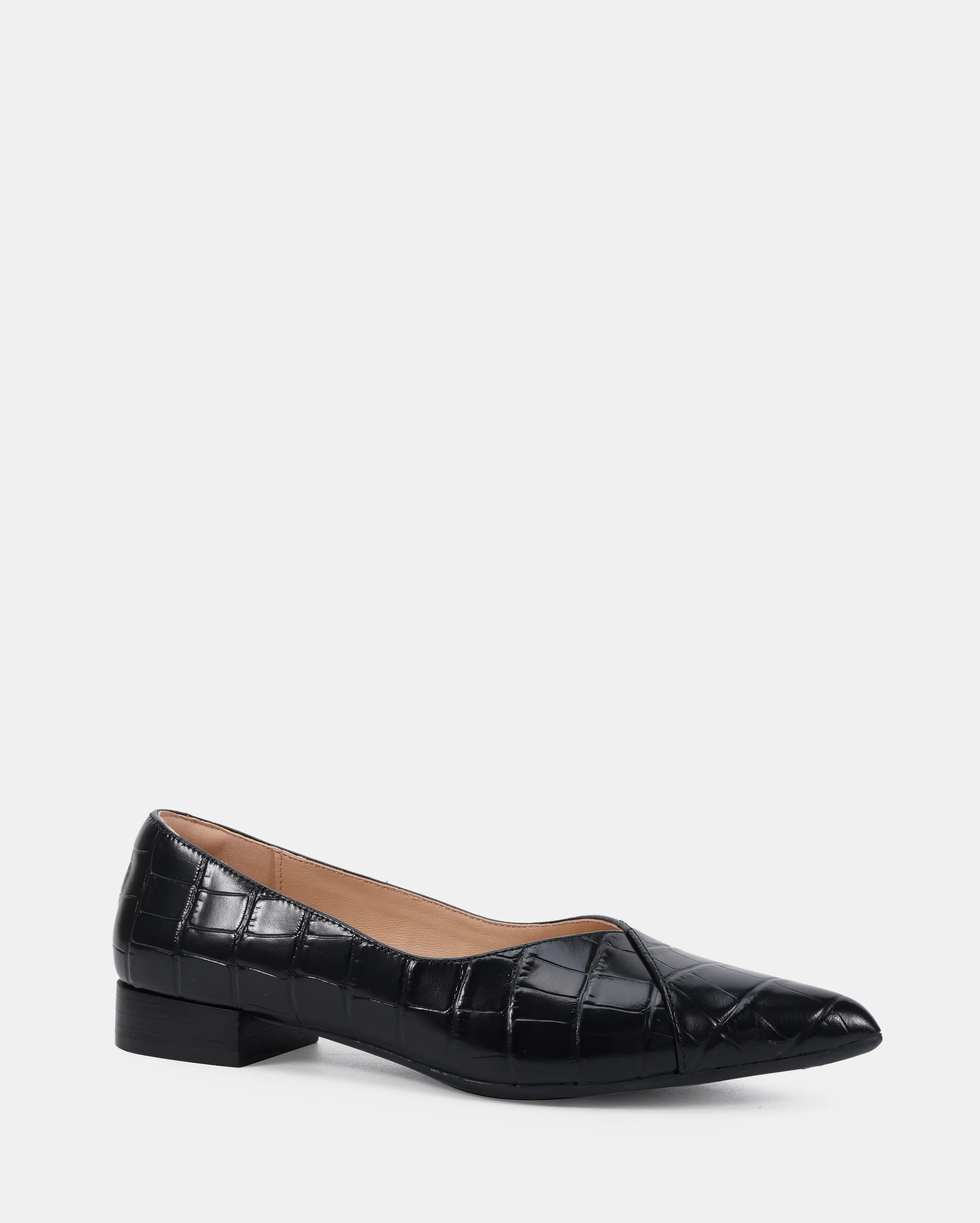 Corrine Black Croc - Image 2