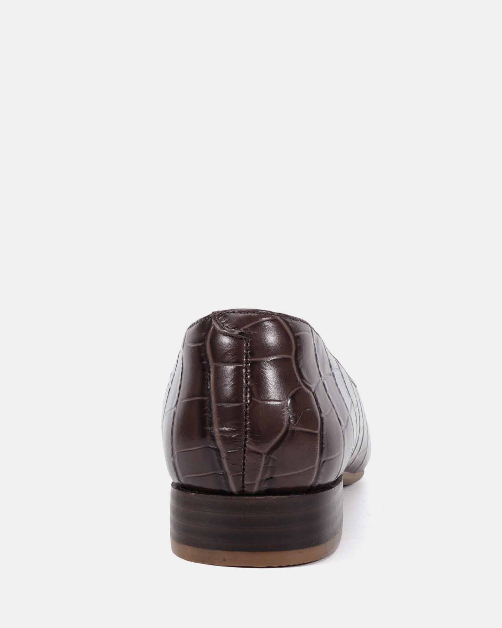 Corrine Cognac Croc - Image 4