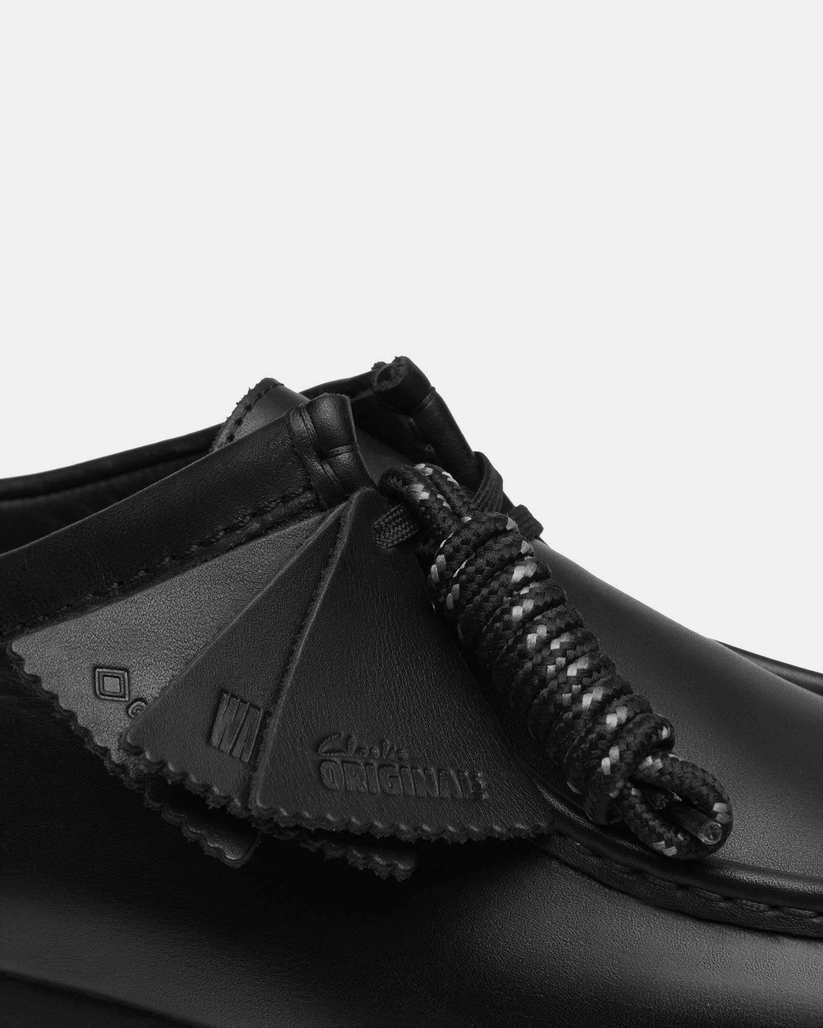 Wallabee (M) GTX Black Leather - Image 8
